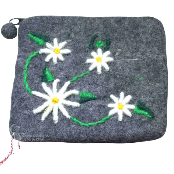 Mäppchen filz mit Motiv