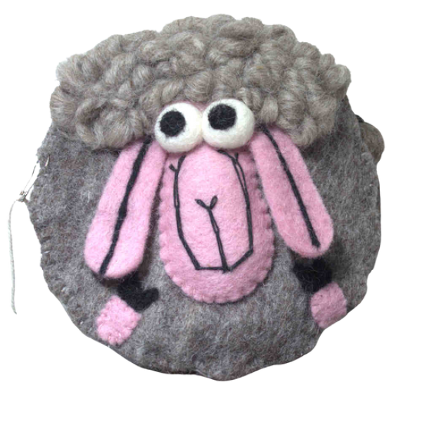 Mäppchen filz mit Motiv Mäppchen filz mit Motiv