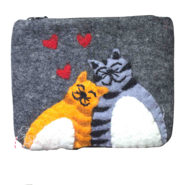 Mäppchen filz mit Motiv Mäppchen filz mit Motiv