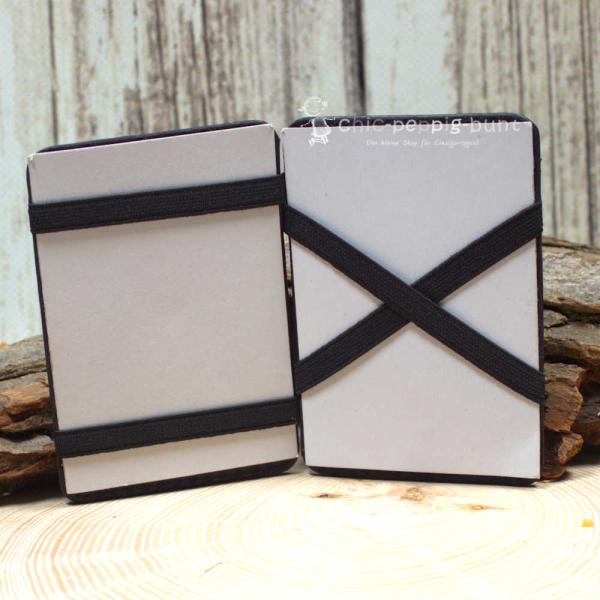 Brieftasche schwarz Leder magic Wallet