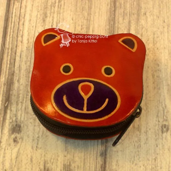Teddy als mini Geldbeutel