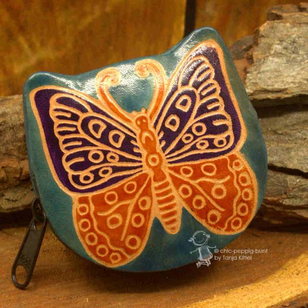 Geldbörse mini als Schmetterling