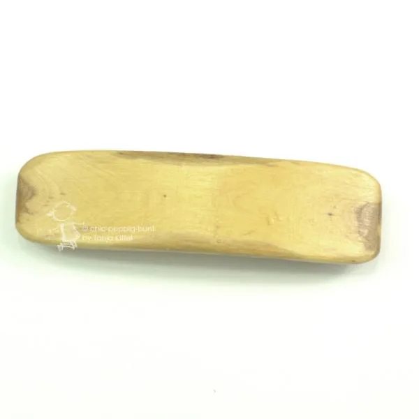 mittlere Haarspange aus Flieder Holz