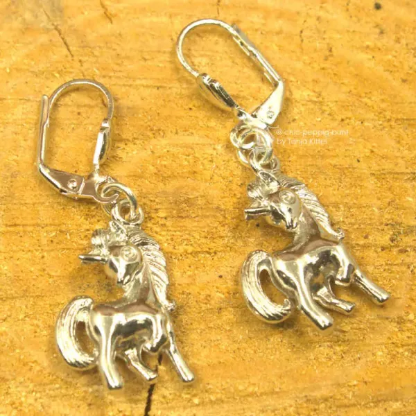 Ohrhänger kleines Einhorn