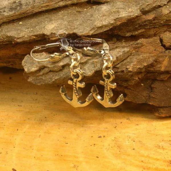 Ohrhänger als Anker