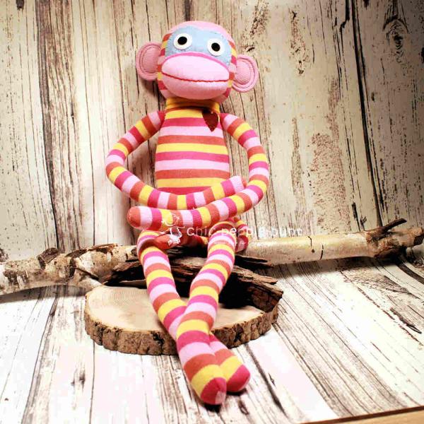 Großer Sockenaffe in bunt