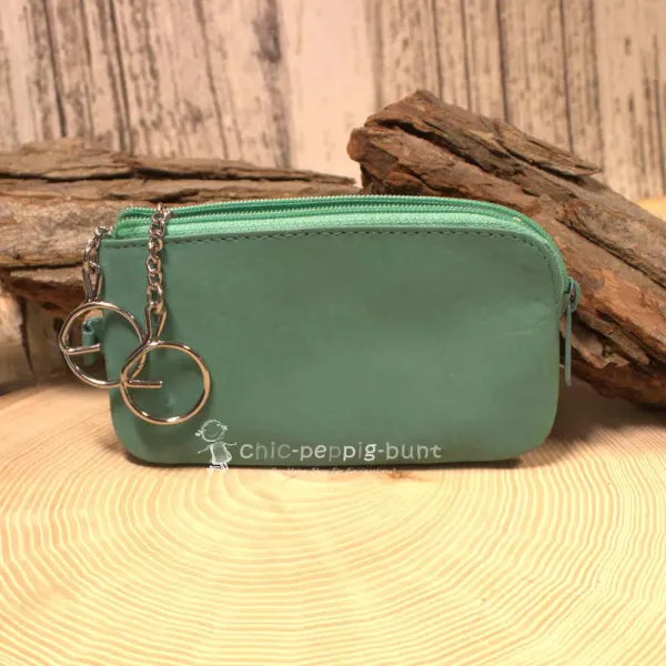 Schlüsselmäppchen mit kleinem Fach