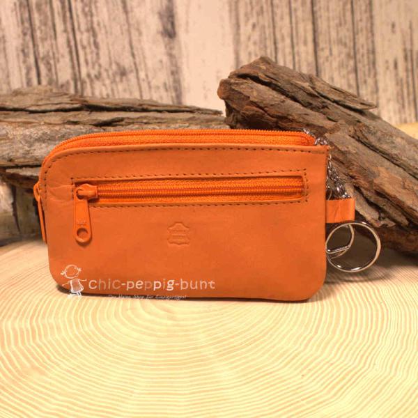 kleines Schlüsselmäppchen in orange kleines Schlüsselmäppchen in orange