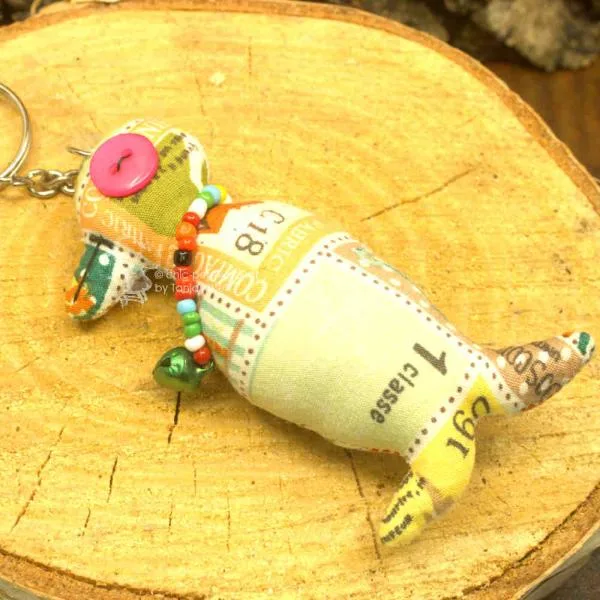 lustiger Schlüsselanhänger Monster