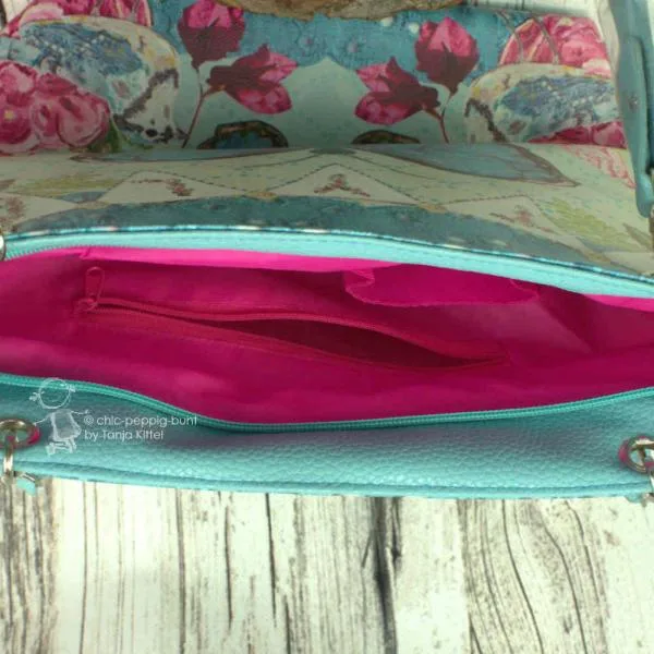 Blaue Shoppertasche gross