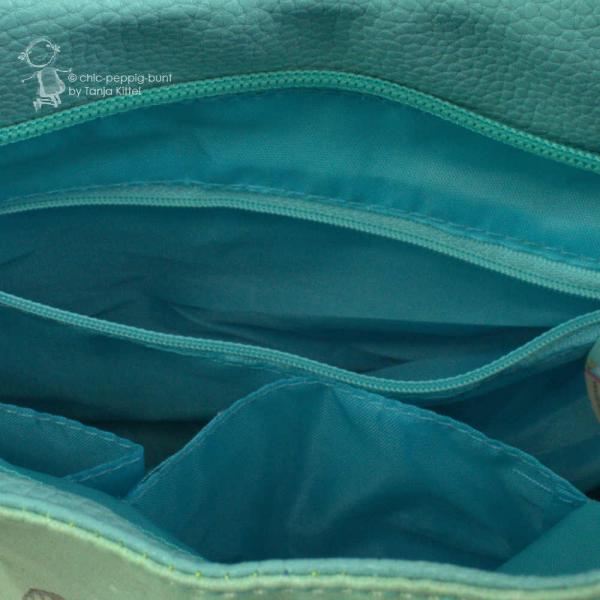 Grosse blaue Shoppertasche Grosse blaue Shoppertasche