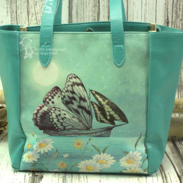 hellblaue Tasche hellblaue Tasche