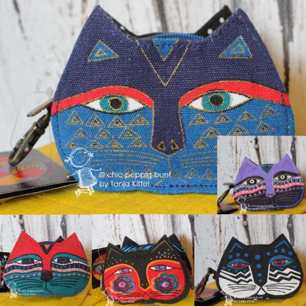 Schlüsselmäppchen im Katzendesign von Laurel Burch Schlüsselmäppchen im Katzendesign von Laurel Burch
