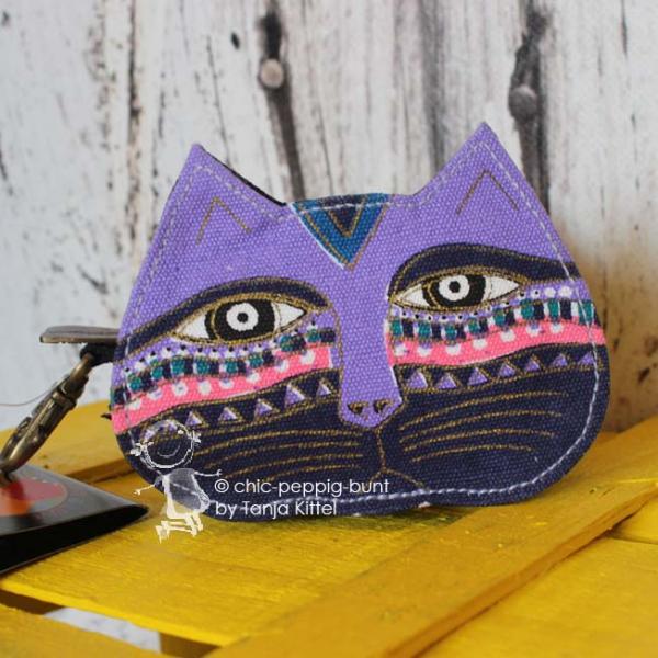 Schlüsselmäppchen im Katzendesign von Laurel Burch Schlüsselmäppchen im Katzendesign von Laurel Burch