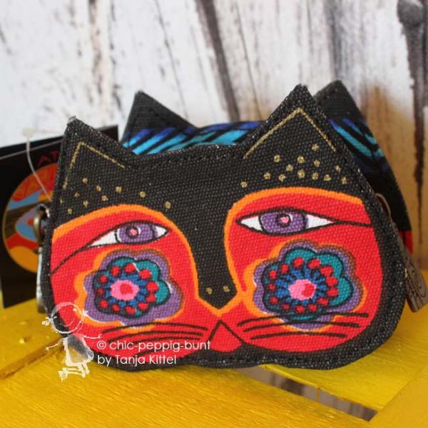 Schlüsselmäppchen im Katzendesign von Laurel Burch Schlüsselmäppchen im Katzendesign von Laurel Burch