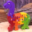 Lanka Kade 3D-HolzPuzzle - Dinosaurier - 5 Zahlen