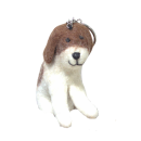 Schlüsselanhänger Filz Hund