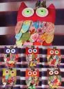 Monsterbag-Tasche Eule bunt - einkaufstaschen eulen bunt