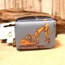 Geldbeutel mini mit Motiv Bagger