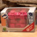 Geschicklichkeitsspiel Geduldspiel pink Holzstäbe Holzspielzeug, Kugel-Labyrinth (5x5 cm), zum Verkaufen