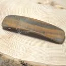 grosse Holz Haarspange Zebrano - haarspange holz haarklammer gross abgerundent rechteck zebrano dunkel