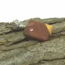 Kettenanhänger verleimtes Holz mit Strass Stein