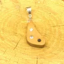 Kettenanhänger aus echt Holz