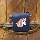 Kinderhandtasche mit Glitzer Einhorn