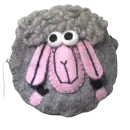 Mäppchen filz mit Motiv