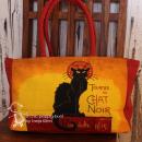 Shopper Tasche mit schwarzer Katze